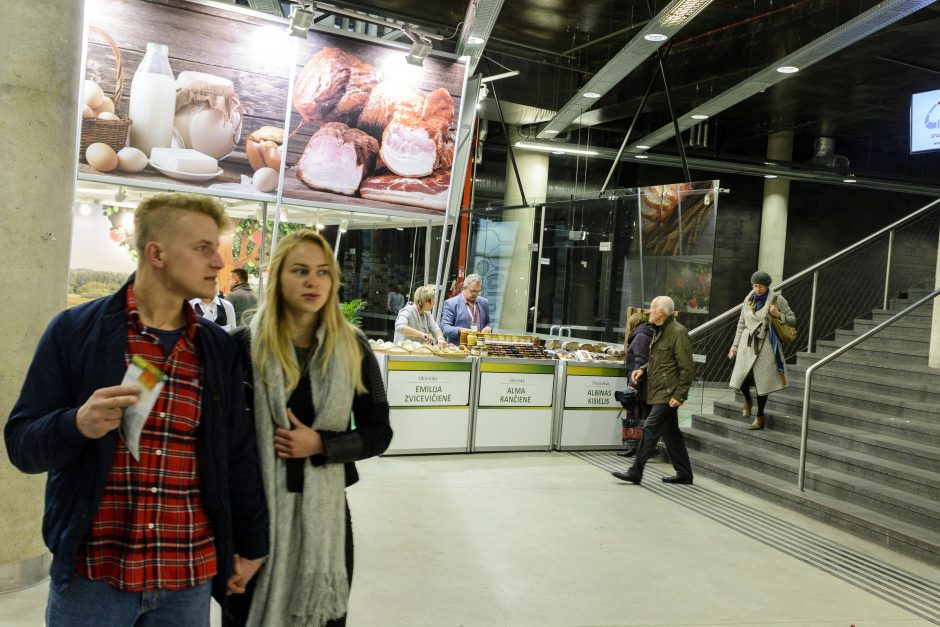 „Žalgirio“ arenoje – tūkstančiai lietuviškų prekių