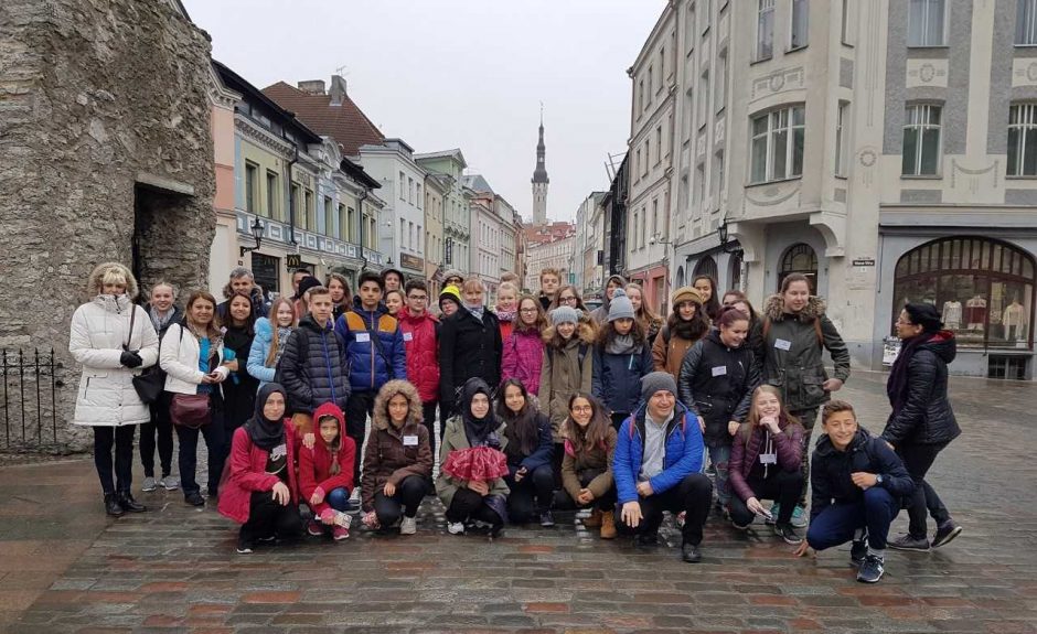 Gamtos išsaugojimo projektas suvienijo skirtingų šalių moksleivius Estijoje