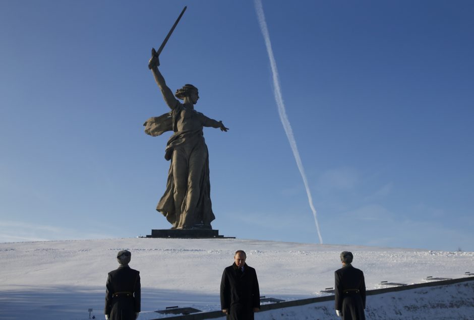 Rusija mini pergalės Stalingrado mūšyje 75-ąsias metines