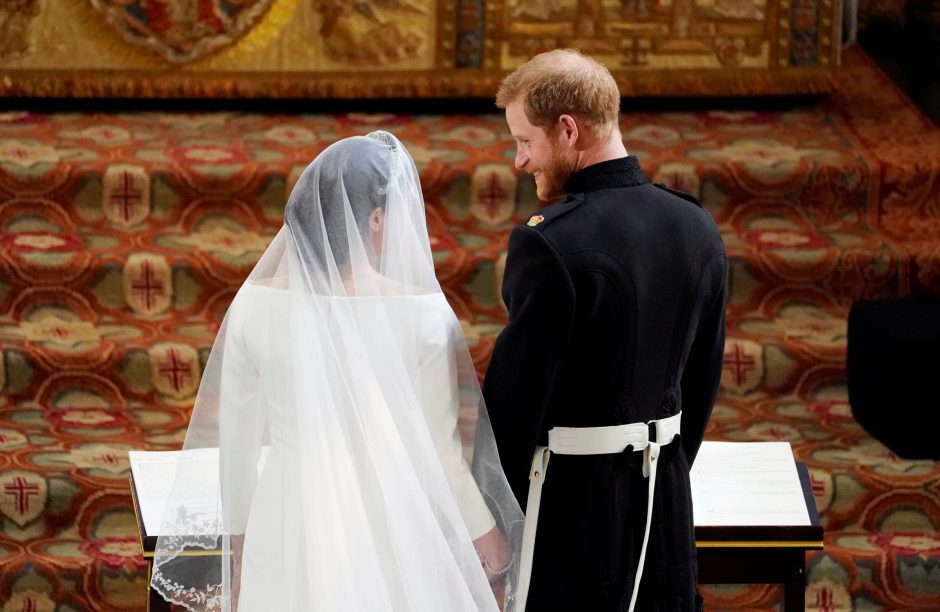Princas Harry ir M. Markle paskelbti vyru ir žmona