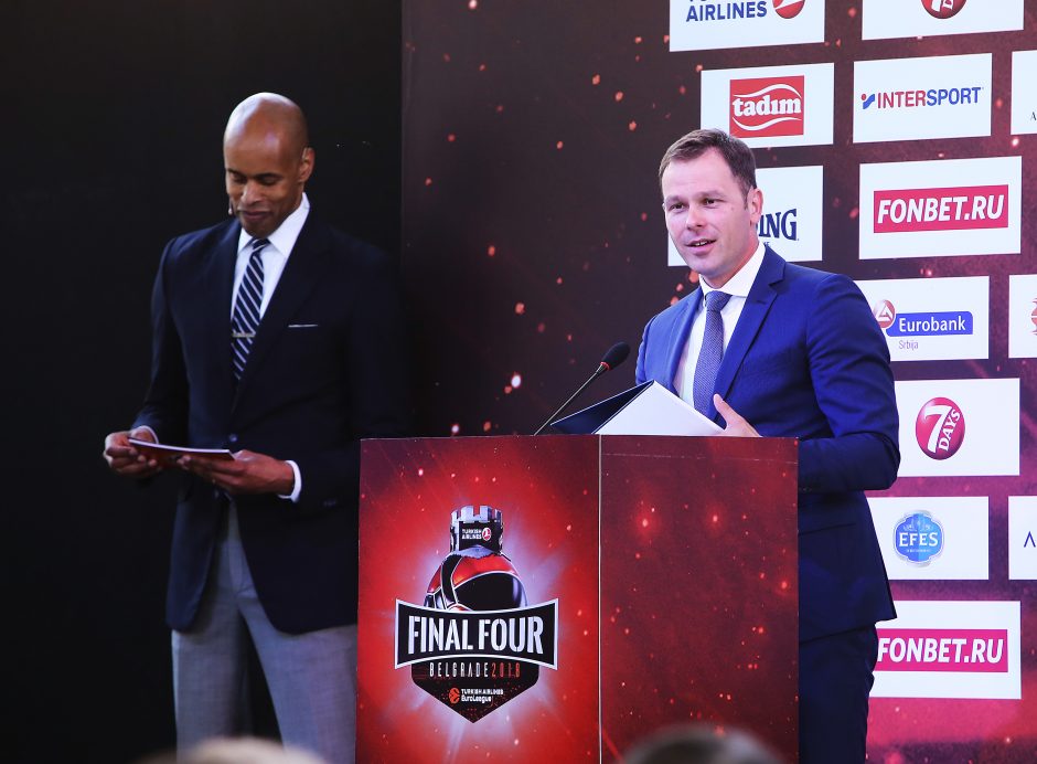 Eurolygos finalo ketverto turnyro atidaryme – „Žalgirį“ gyrusios krepšinio legendos