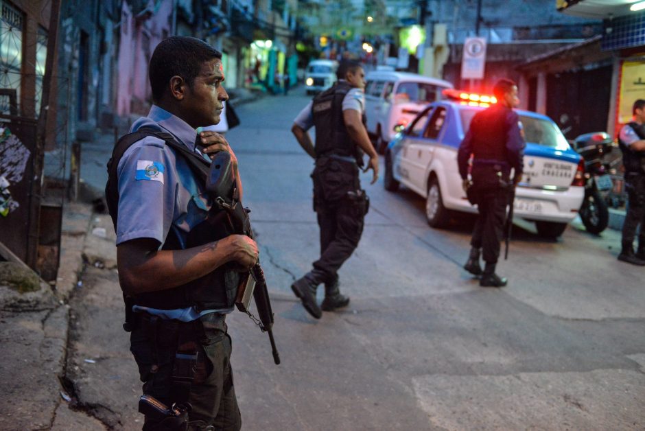 Rio de Žaneiro policija suėmė samdomų žudikų gaujos vadeivas
