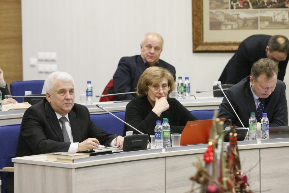 Miesto taryba pritarė A. Michailovo pasitraukimui iš posto