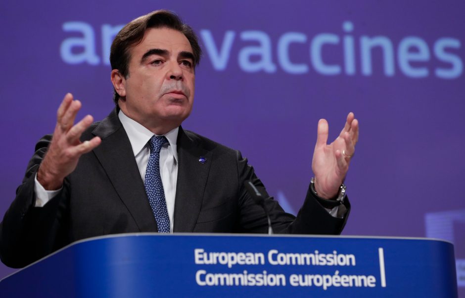 Europos Komisijos vicepirmininkas M. Schinas užsikrėtė koronavirusu