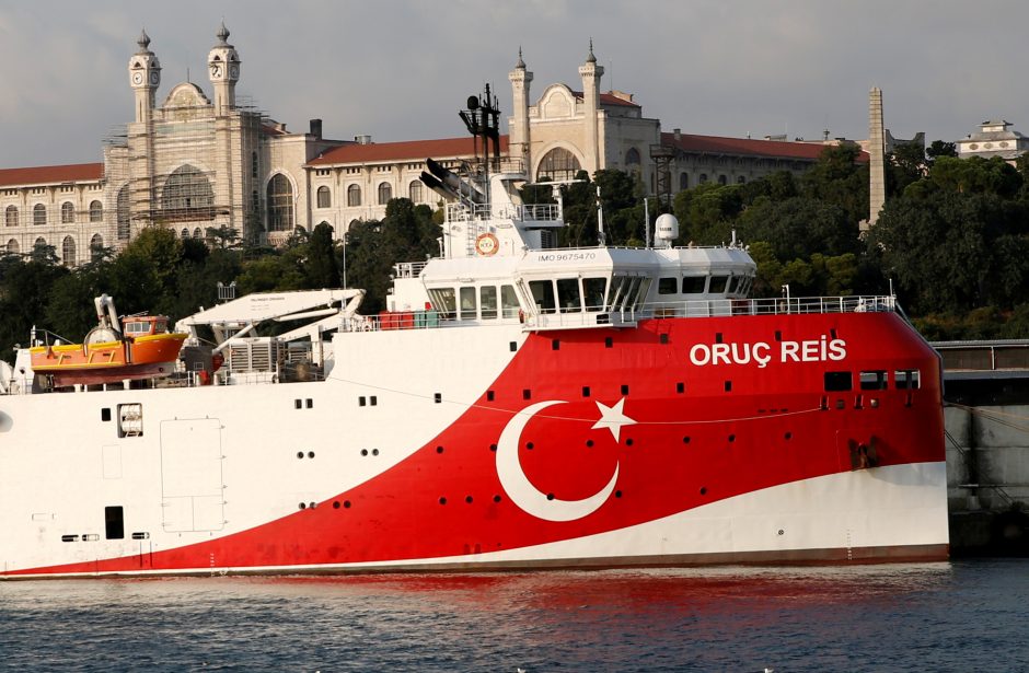 JAV reikalauja Turkijos nutraukti „apgalvotas provokacijas“ Viduržemio jūroje