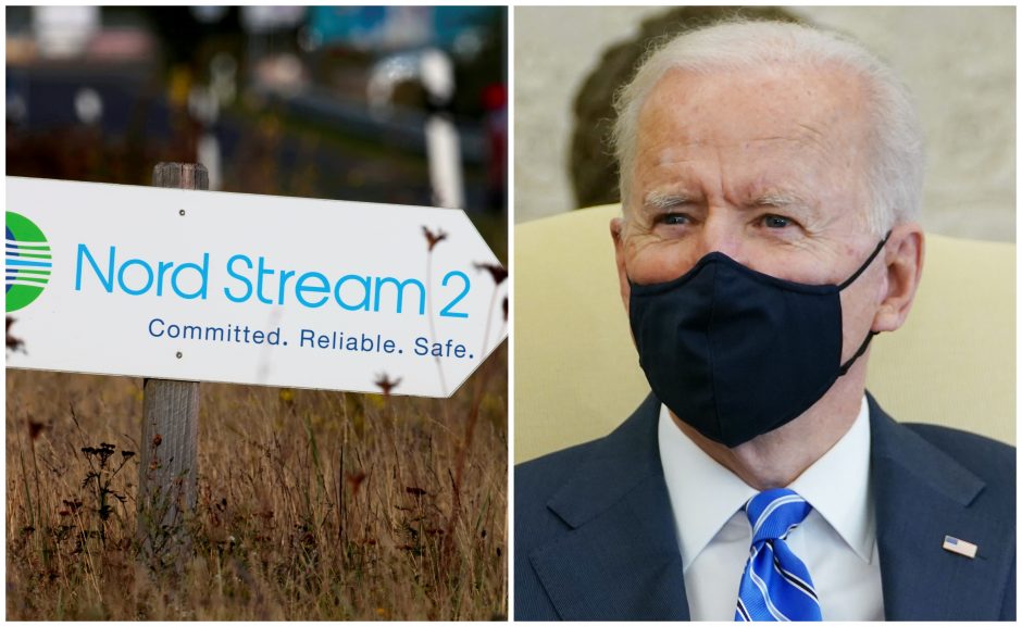 40 JAV senatorių paragino J. Bideną išplėsti sankcijas „Nord Stream 2“ projektui