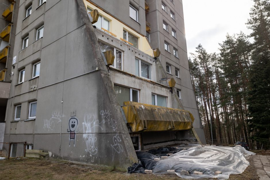 Vilniaus vicemeras: namo atnaujinimu rūpintis būtina, kol konstrukcijos nėra avarinės būklės