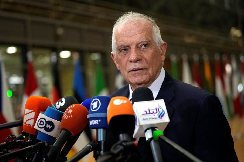 J. Borrellis: Izraelis negali pasiekti taikos tik karinėmis priemonėmis