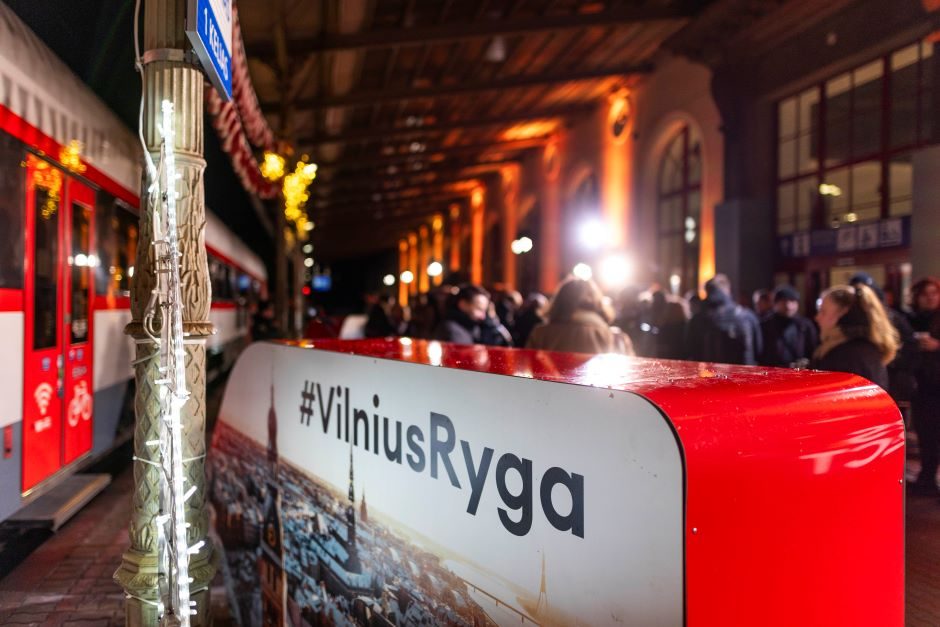 „Lietuvos geležinkeliai“: traukinių maršrutui Vilnius–Ryga įsigyta per 5 tūkst. bilietų