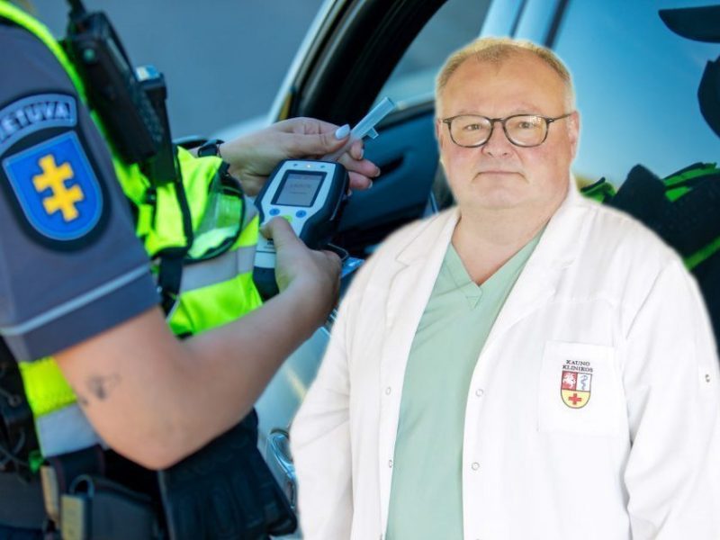 Teismas atvers neblaivaus automobilį vairavusio Kauno klinikų gydytojo R. Uniko bylą