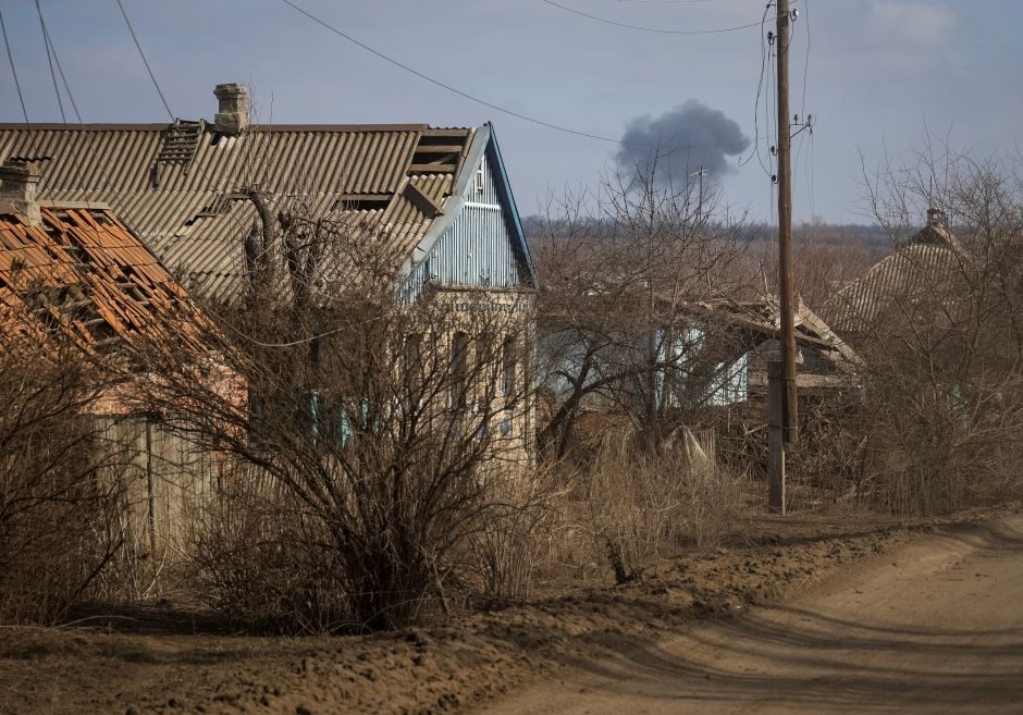 Rusija teigia užėmusi kaimą Donecko srityje