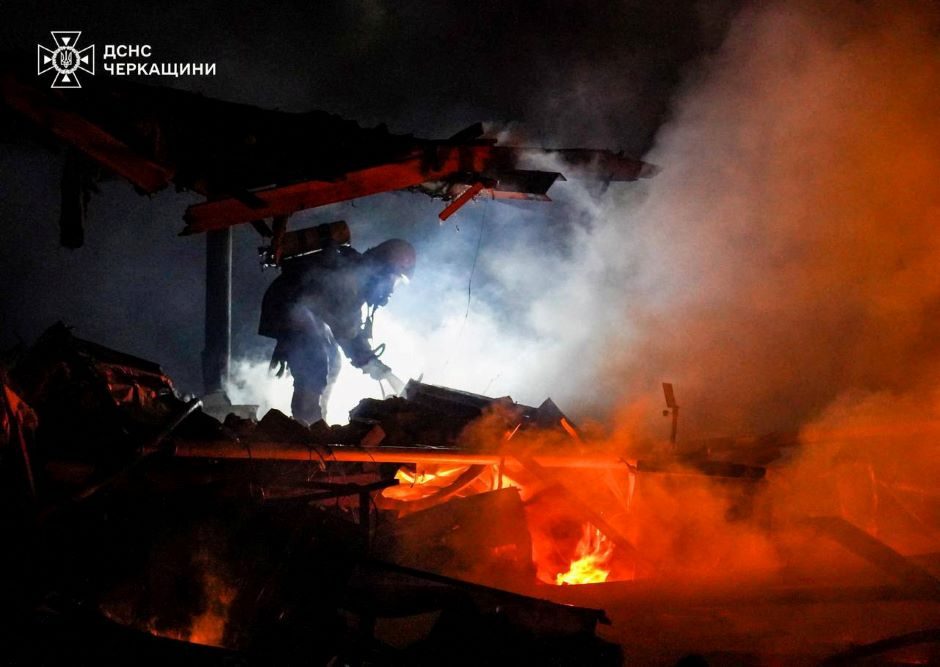 D. Šmyhalis: per naktinę rusų ataką nukentėjo šešių Ukrainos sričių energetikos infrastruktūra
