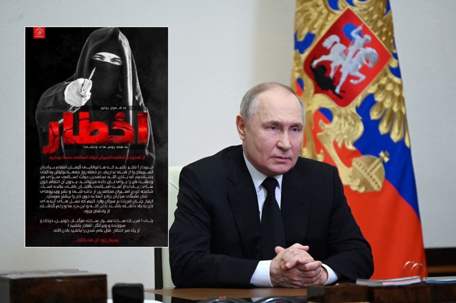 „Islamo valstybė“ grasina V. Putinui: tikėkitės mirtinų, pragariškų ir destruktyvių smūgių