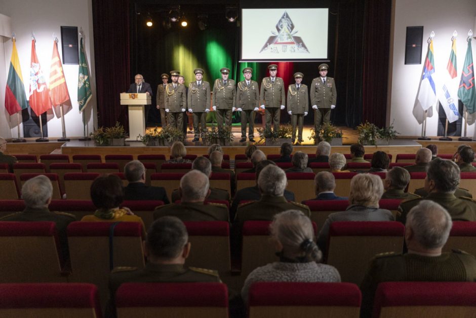 Atsargos karininkų sąjunga mini 100 metų jubiliejų