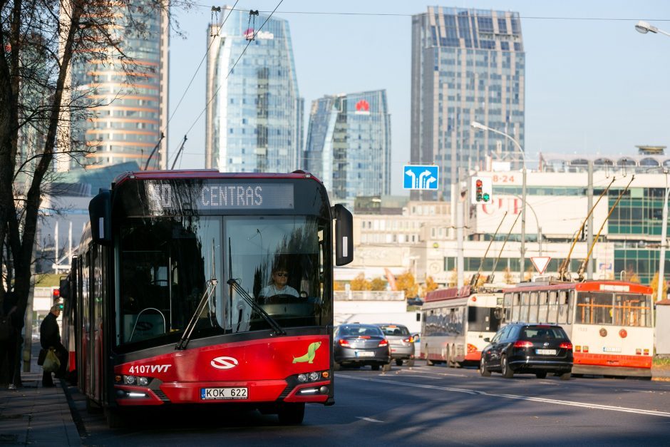 Vilniuje nemokamai viešuoju transportu keliauti galės socialiniai, kultūros darbuotojai