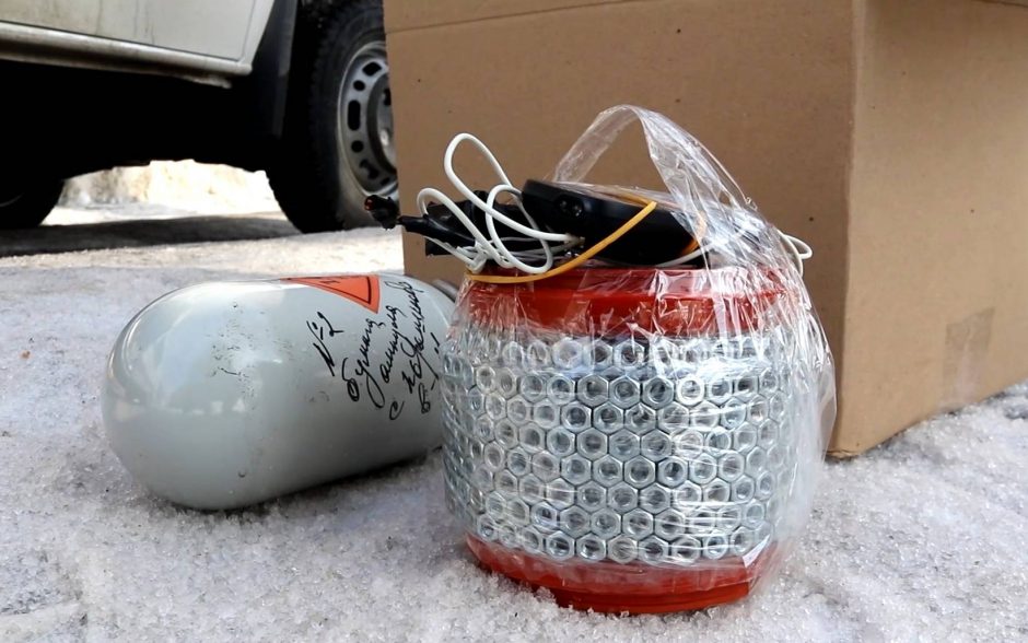 Rusija teigia konfiskavusi dešimtis kilogramų sprogmenų iš Ukrainos