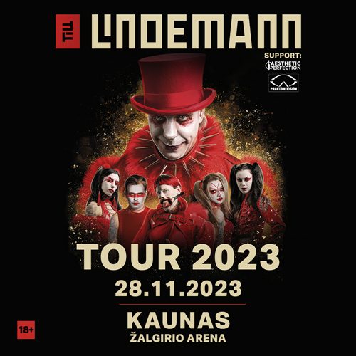 Kaune koncertuos grupės „Rammstein“ lyderis T. Lindemannas