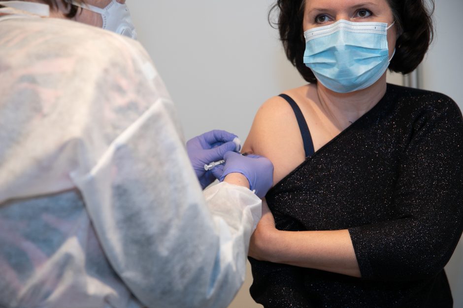 Kauno centriniame pašte pradėta vakcinacija