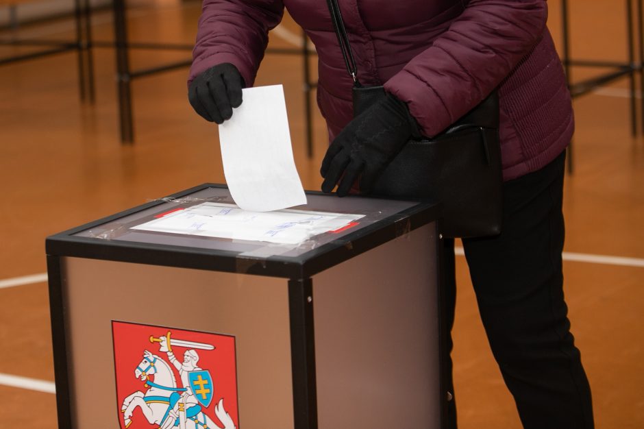 Kauniečiai renka naują Seimą (balsavimas rinkimų antrajame ture)