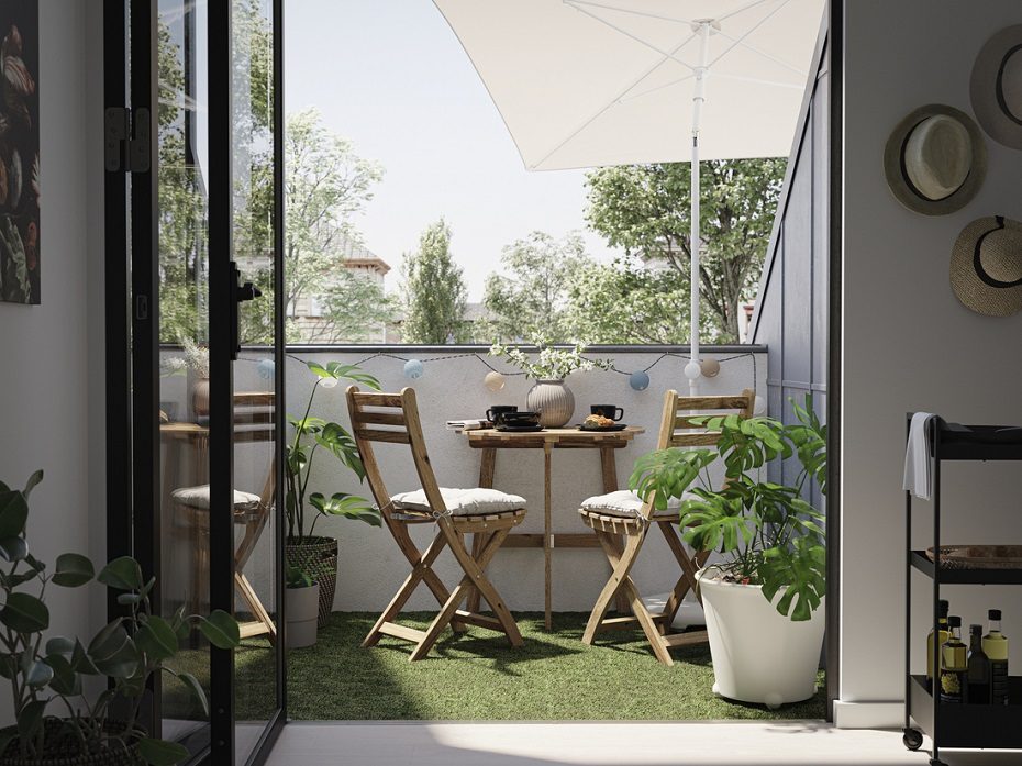 Balkonas – vasaros kambarys: interjero dizainerės patarimai