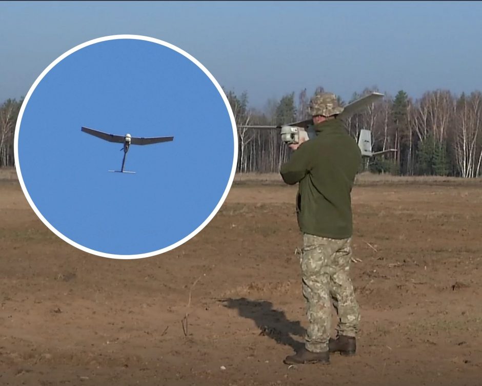 Lietuvos kariuomenę apginkluos dronais: mano, kad tai užtikrins viršenybę prieš rusų agresiją