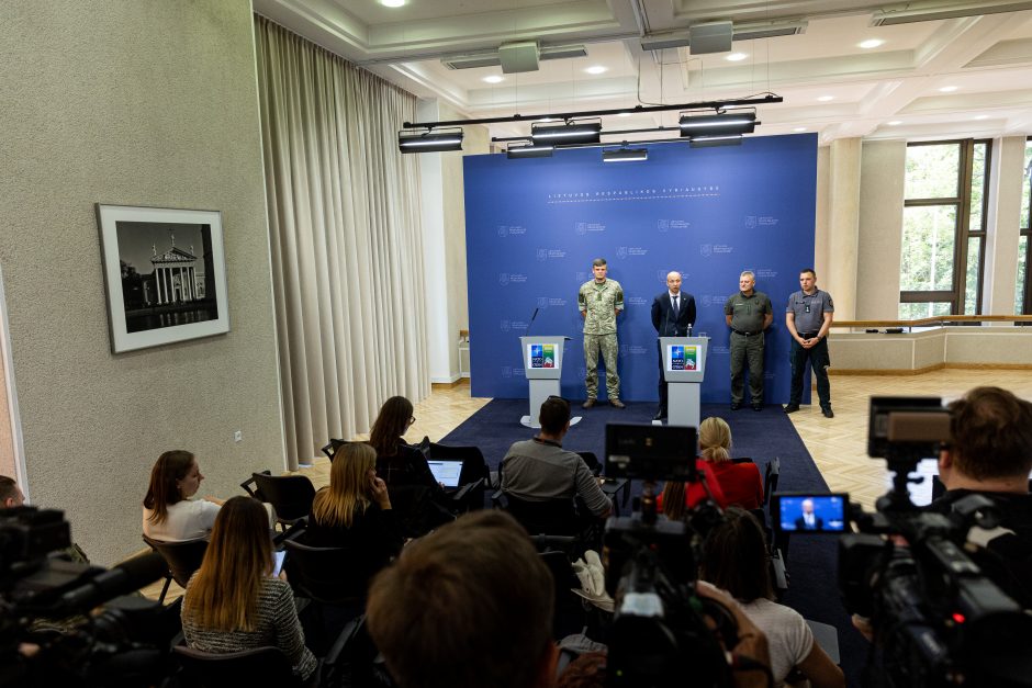 NATO susitikimo saugumu rūpinsis iki 12 tūkst. pareigūnų ir karių 