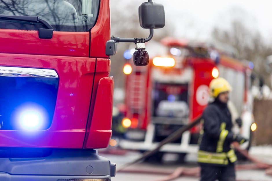 Vilniaus ir Radviliškio rajonuose sudegė automobiliai