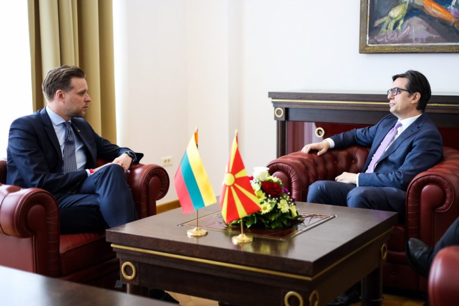 G. Landsbergis: Šiaurės Makedonija nusipelno greitos derybų dėl narystės ES pradžios