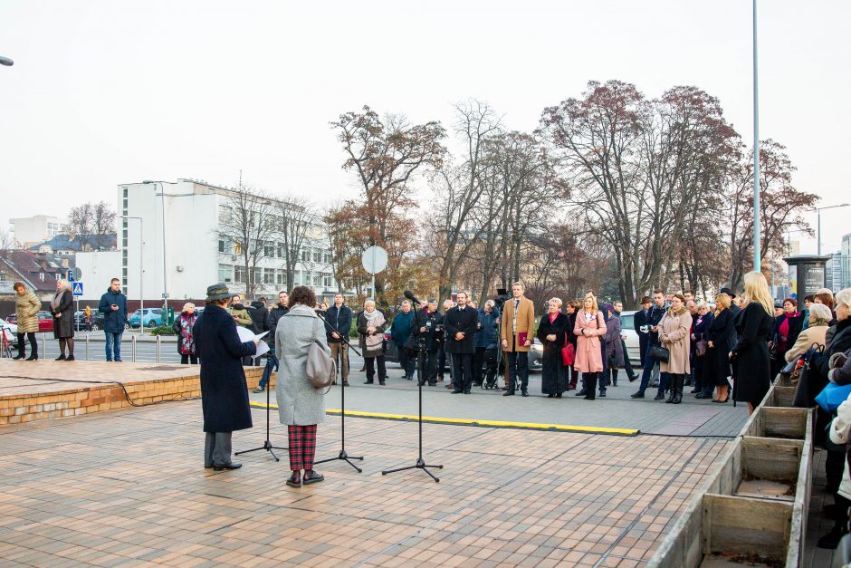 Lenkija dėkoja už L. Kaczynskio vardo suteikimą gatvei Vilniuje