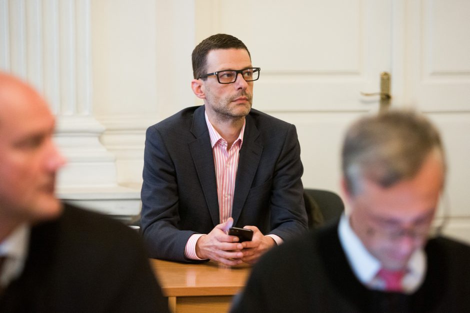 „MG Baltic“ byla: buvęs Seimo narys Š. Gustainis nebeišgali samdytis advokato