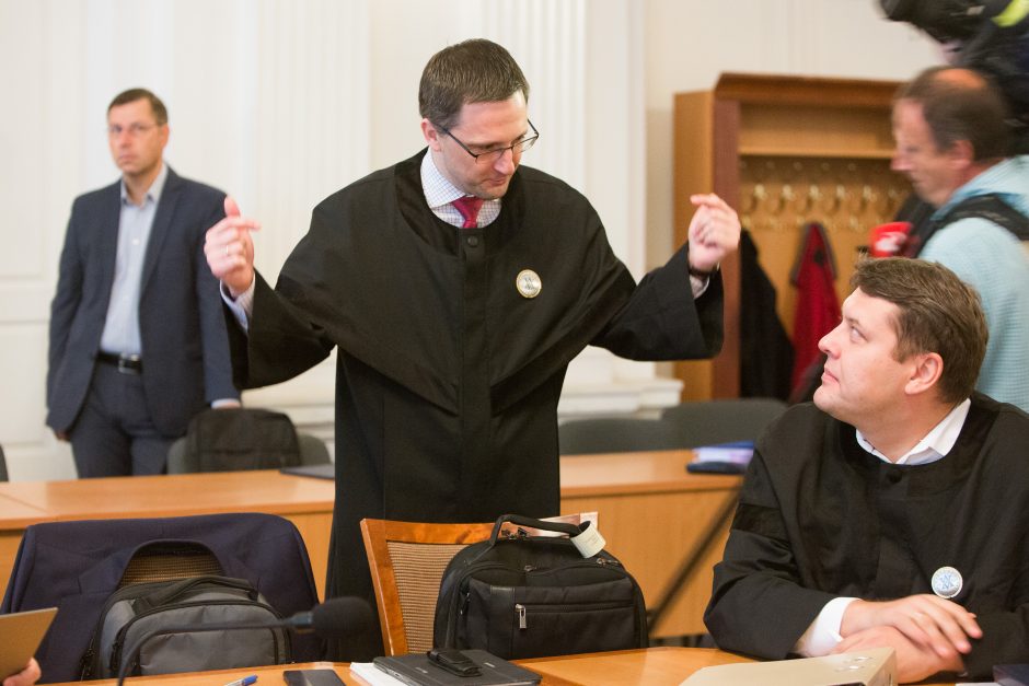„MG Baltic“ korupcijos byla: advokatai vėl bandė nušalinti teismą