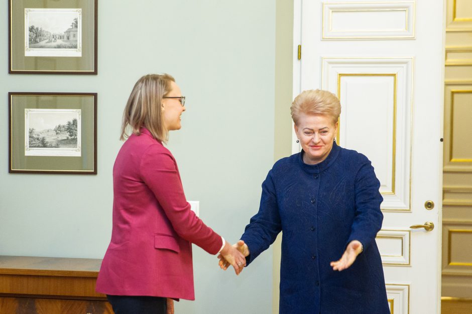 Prezidentūra: D. Grybauskaitė nedavė jokių pažadų S. Skverneliui