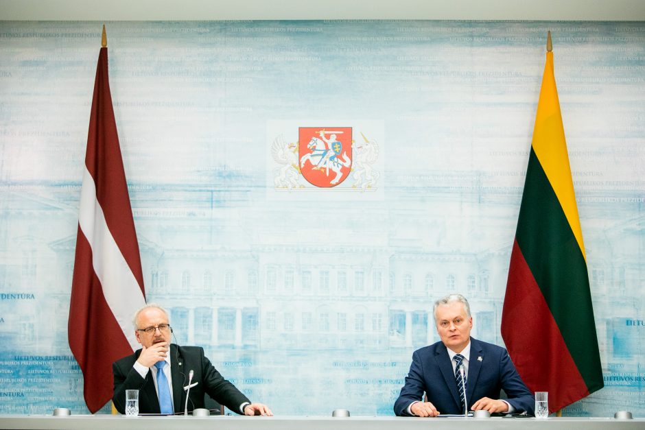 Latvijos prezidentas atvyko į Lietuvą