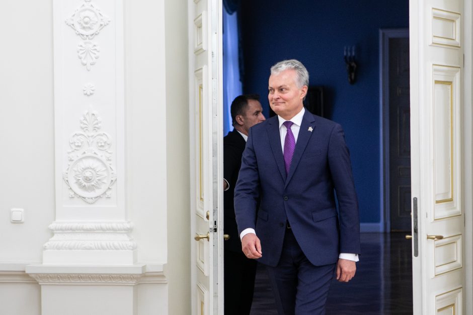 Prezidentas susitiko su Lietuvoje gydomais Ukrainos kariais