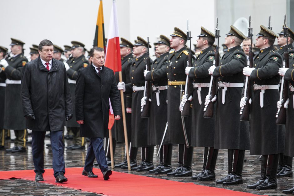 Susitiko Lietuvos ir Lenkijos gynybos ministrai