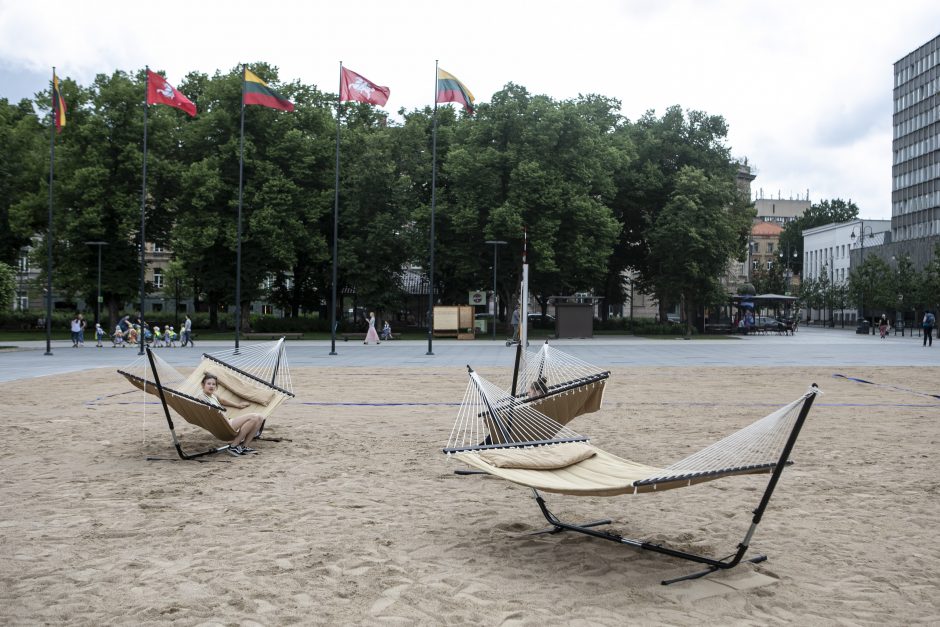 R. Karbauskis: R. Šimašiaus pliažas tampa Lukiškių aikštės išniekinimo simboliu