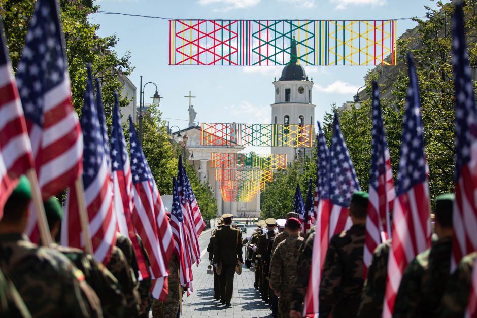 JAV Nepriklausomybės dienos paradas Vilniuje