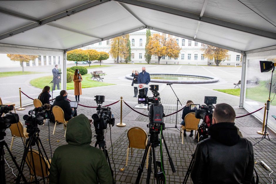 Prezidento komentarai po Seimo rinkimų