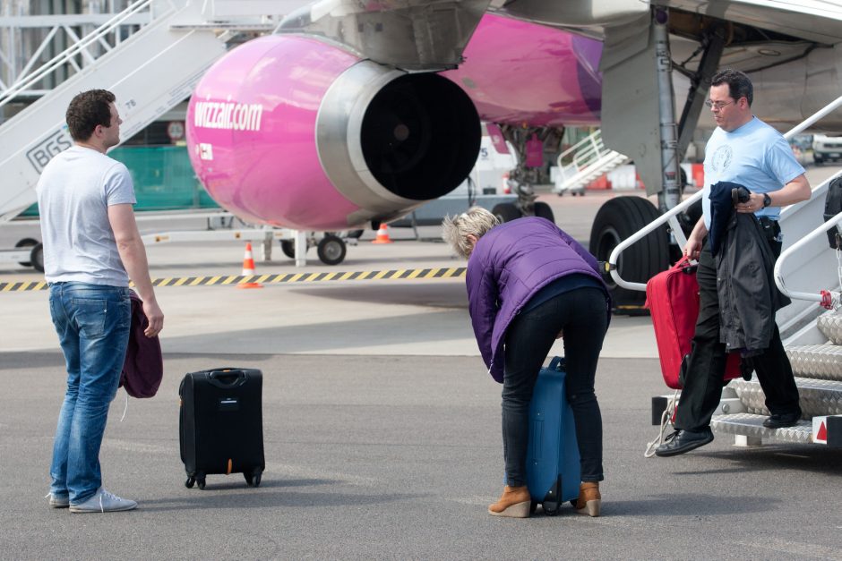 Iš Vilniaus atšauktas „Wizz Air“ skrydis į Tel Avivą ir atgal