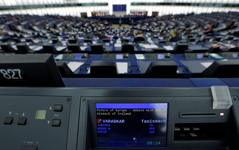 Siūloma nauja Europos Parlamento sudėtis po 2019-ųjų rinkimų