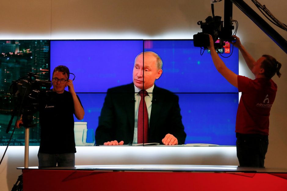 Komisija uždraudė Lietuvoje retransliuoti rusų kanalo RT programas