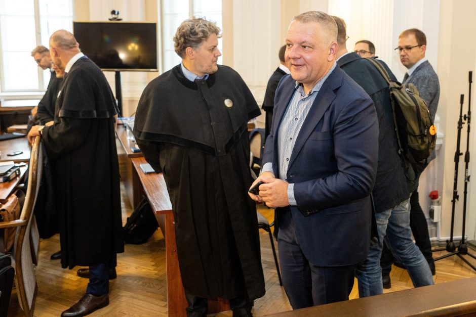 Teismas tęs baigiamąsias kalbas „MG Baltic“ politinės korupcijos byloje