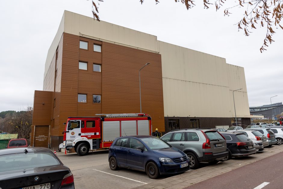 Vilniuje – gaisras „Compensa“ koncertų salėje: evakuoti žmonės