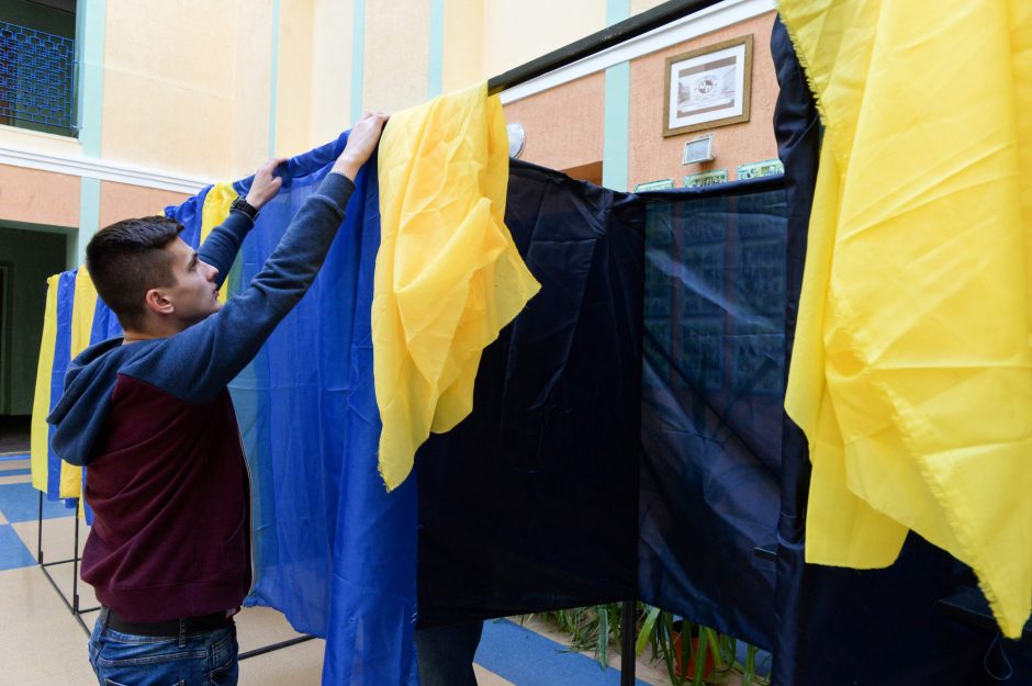 Lietuvoje balsuojantys ukrainiečiai nori gyventi kaip europiečiai