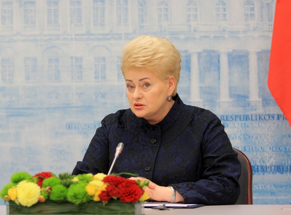 Kaip devynerius vadovavimo Lietuvai metus vertina pati D. Grybauskaitė?