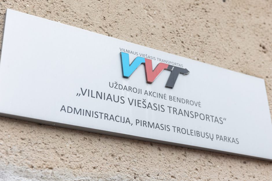 Vilniaus viešojo transporto darbuotojų palaikymo akcija
