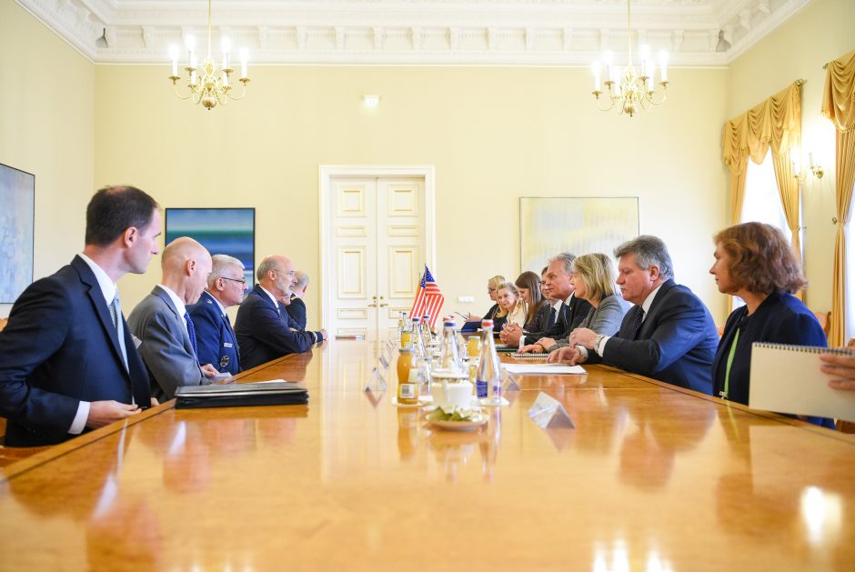 G. Nausėda: JAV realiai dalyvauja Lietuvos gynyboje