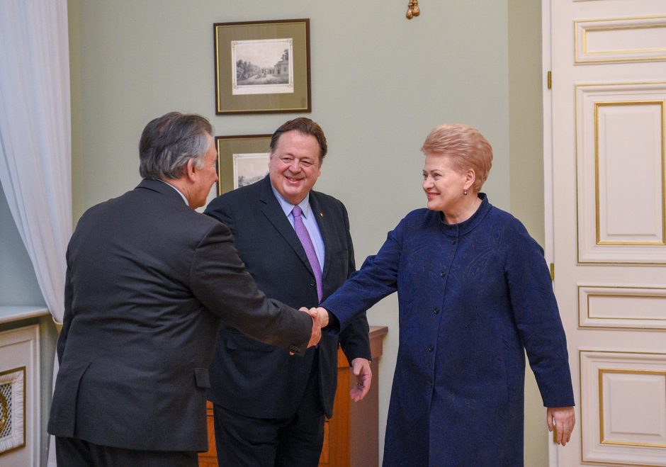 D. Grybauskaitei – asmeninė Maltos ordino didžiojo magistro padėka