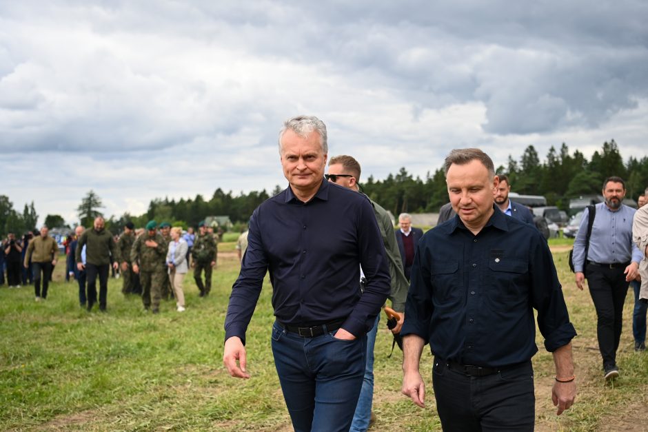G. Nausėda susitiko su Lenkijos prezidentu
