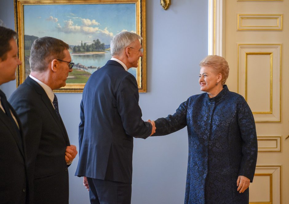 D. Grybauskaitė ragina Latviją nedelsti dėl elektros tinklų sinchronizacijos